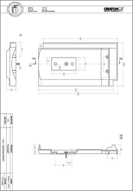 Produkt CAD-Datei ELEGANZ Grundalu GRUNDALU