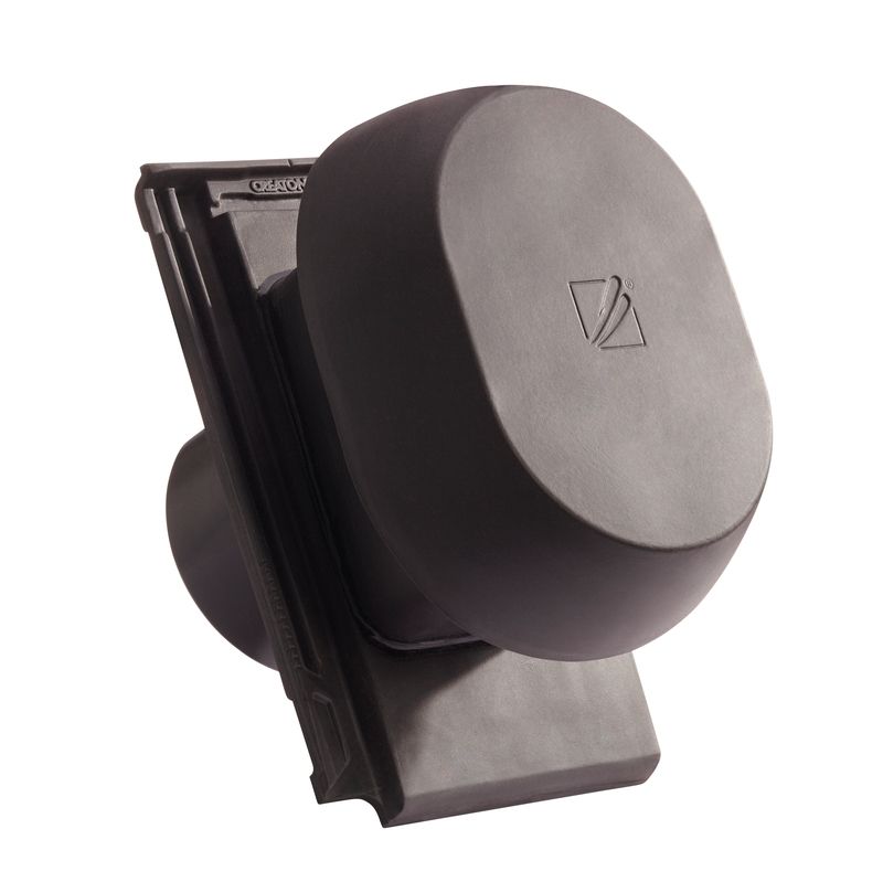 VIS SIGNUM keramischer Wrasenlüfter DN 200 mm inkl. Unterdachanschlussadapter