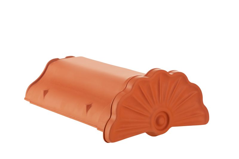 Gratanfänger keramisch mit Muschelform PT WID (Ton)