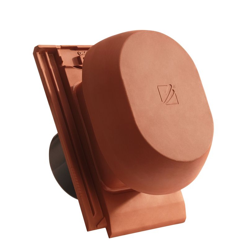 MIK SIGNUM keramischer Wrasenlüfter DN 200 mm inkl. Unterdachanschlussadapter