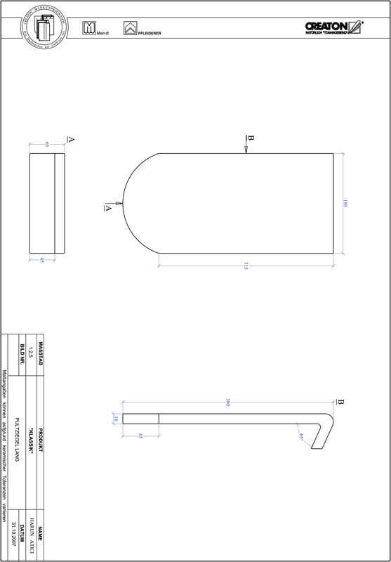 Produkt CAD-Datei KLASSIK Rundschnitt RUND-PULT-lang1