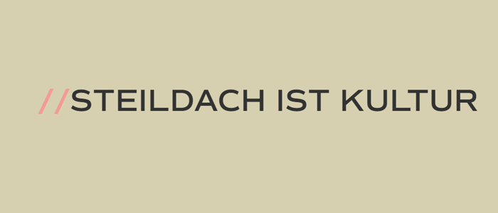 Dachkult - Steildach ist Kultur