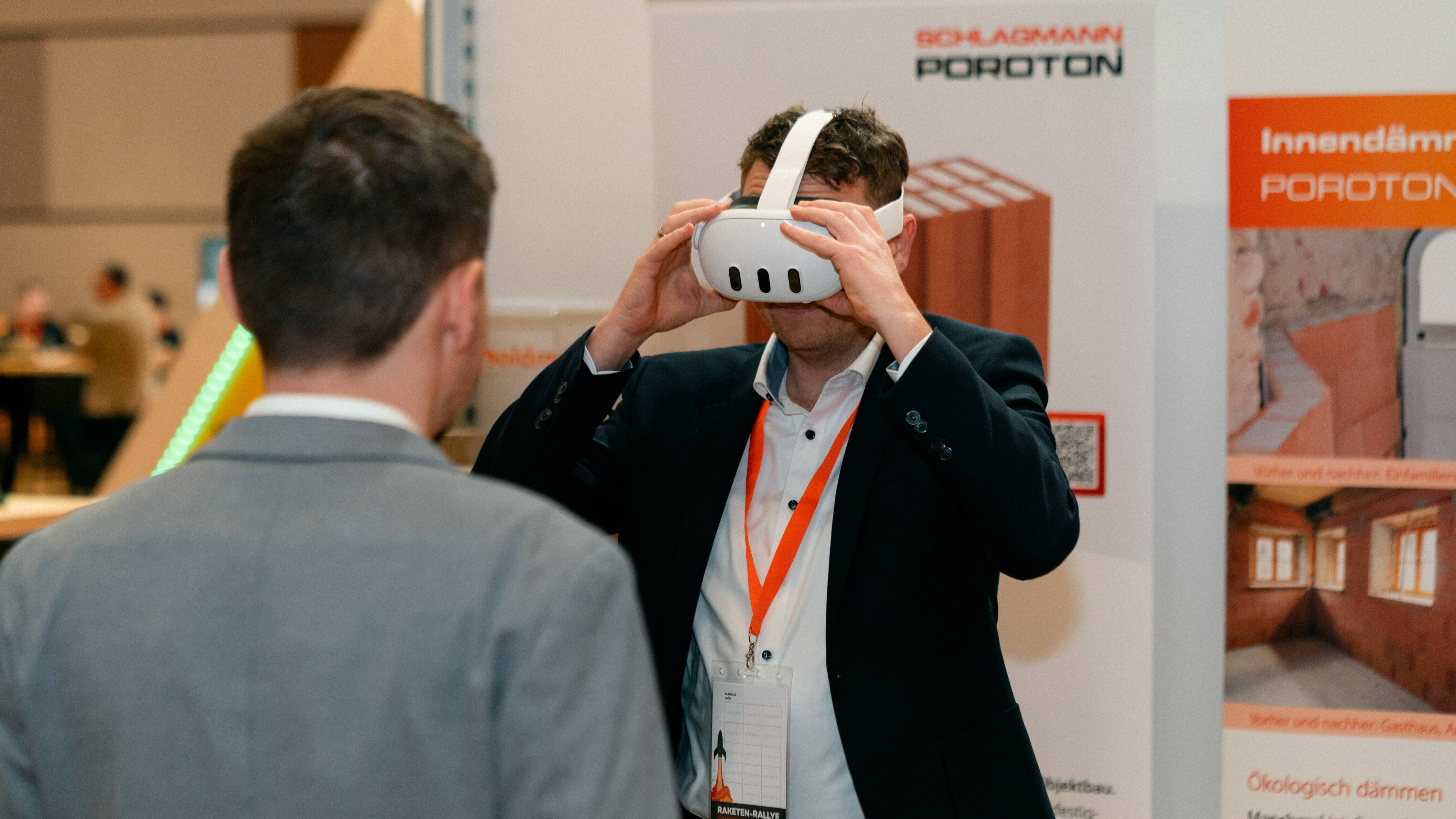 Im Austellerforum gab es Innovationen zum Ausprobieren. (Foto: wienerberger)