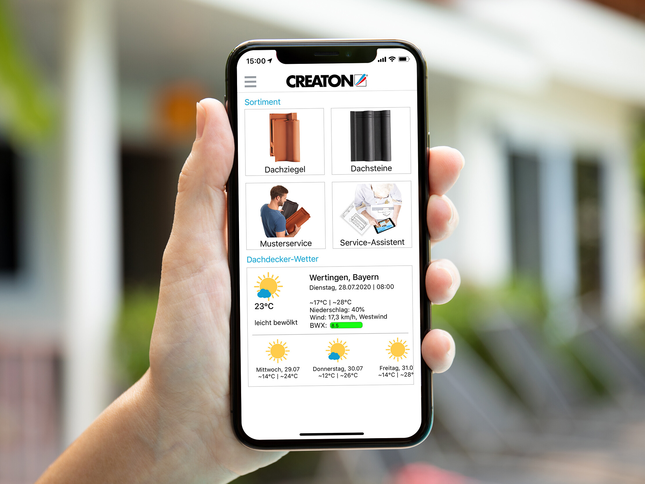 CREATON Handwerker App
