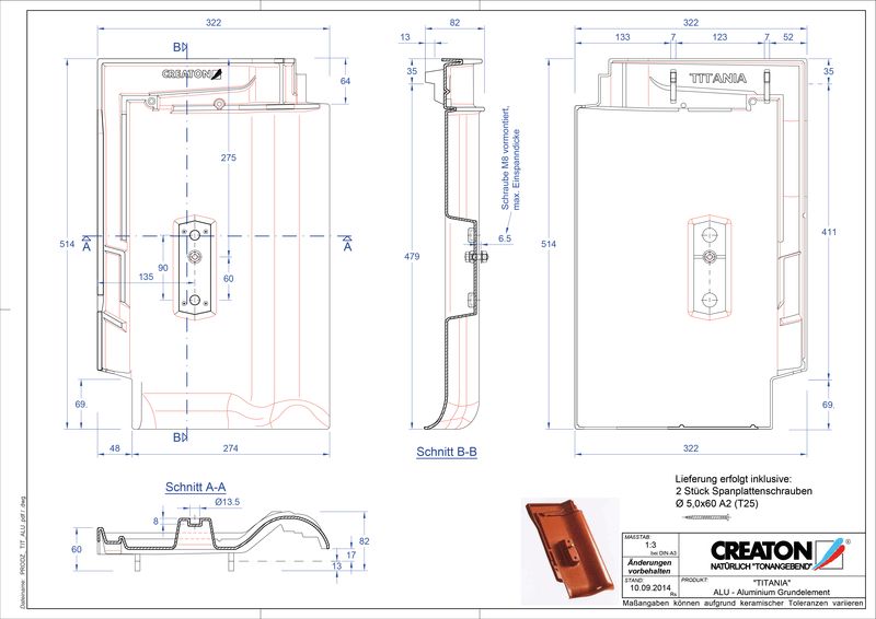 Produkt CAD-Datei TITANIA Grundalu GRUNDALU
