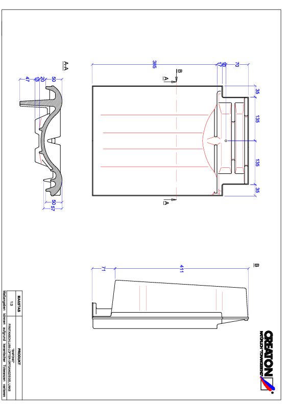 Produkt CAD-Datei SINFONIE Firstanschlusslüfter Ortgang links FALOGL