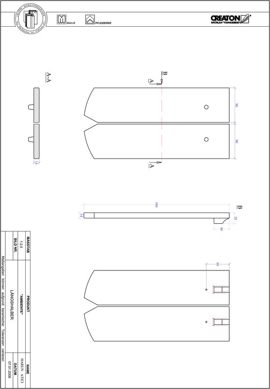 Produkt CAD-Datei AMBIENTE Segmentschnitt SEG-LH