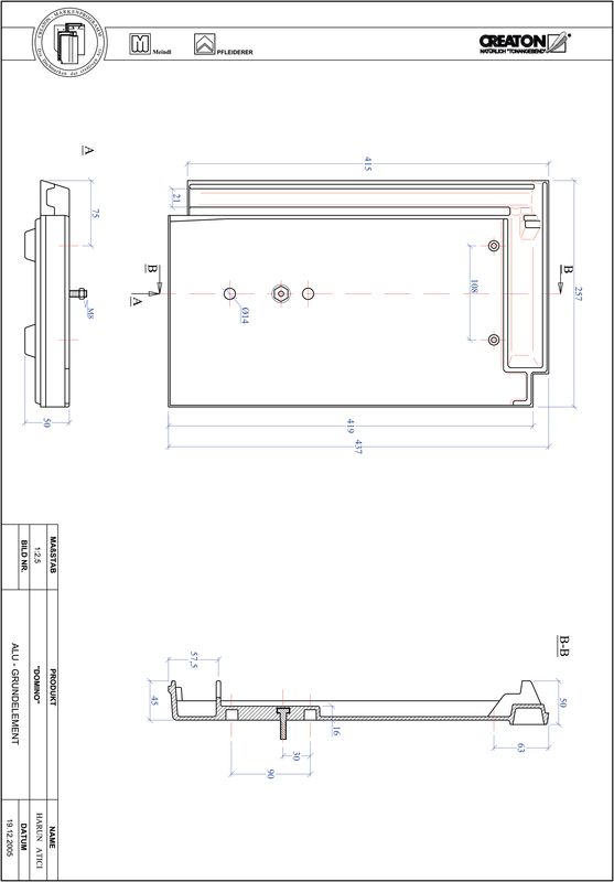 Produkt CAD-Datei DOMINO Grundalu GRUNDALU