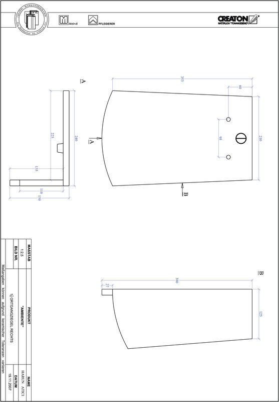 Produkt CAD-Datei AMBIENTE Segmentschnitt SEG-OGR-1-1-4