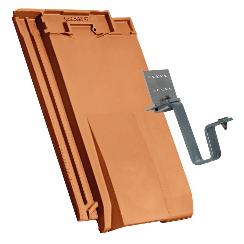 MIK System-Solarhalter-Set für Bohlenmontage