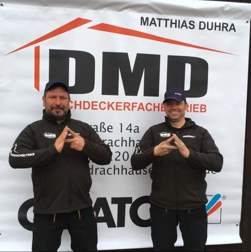 Wir gratulieren! DMD Dachdeckerfachbetrieb