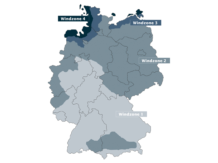Schneelastzonen Deutschland