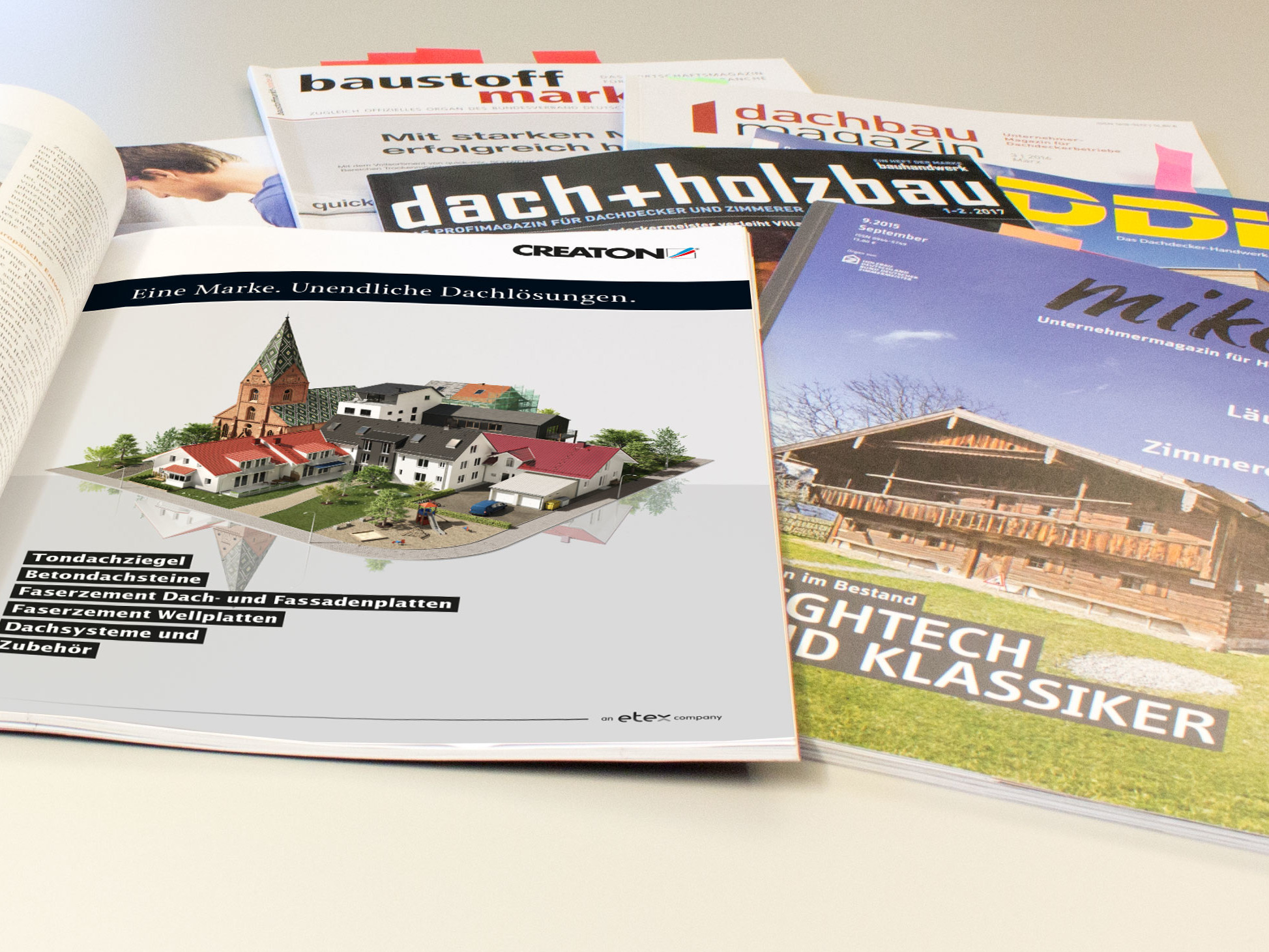 Fachmagazine Dachbranche