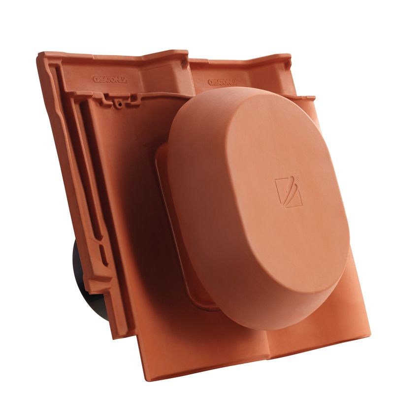 SIN SIGNUM keramischer Wrasenlüfter DN 200 mm inkl. Unterdachanschlussadapter