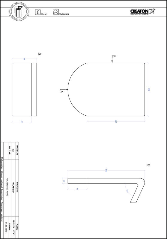 Produkt CAD-Datei KLASSIK Rundschnitt RUND-PULT-kurz1