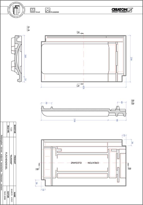 Produkt CAD-Datei ELEGANZ Fläche FLA