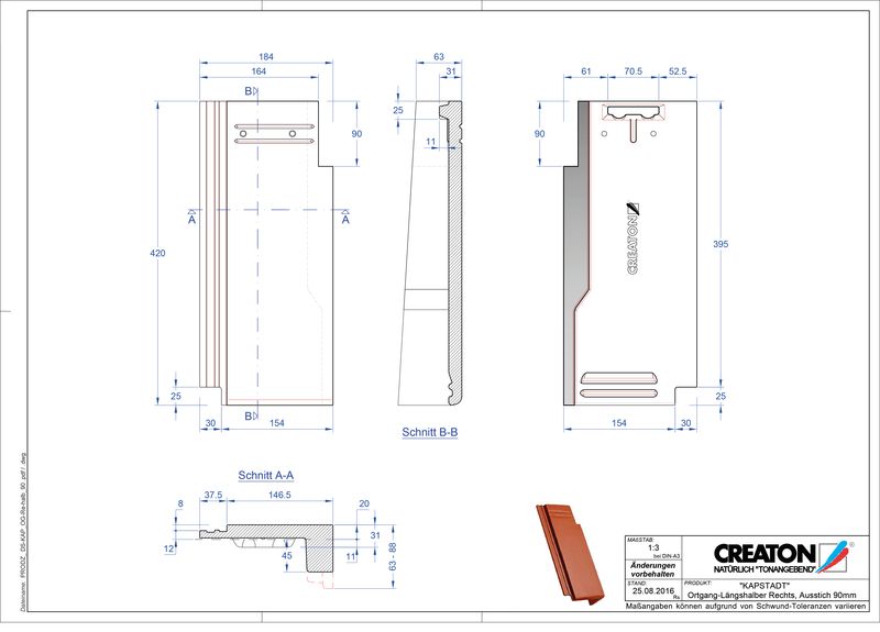 Produkt CAD-Datei KAPSTADT Ortgang rechts OGR-halb-90