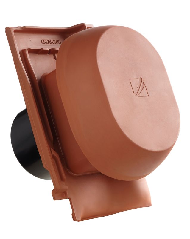 FUT SIGNUM keramischer Wrasenlüfter DN 200 mm inkl. Unterdachanschlussadapter