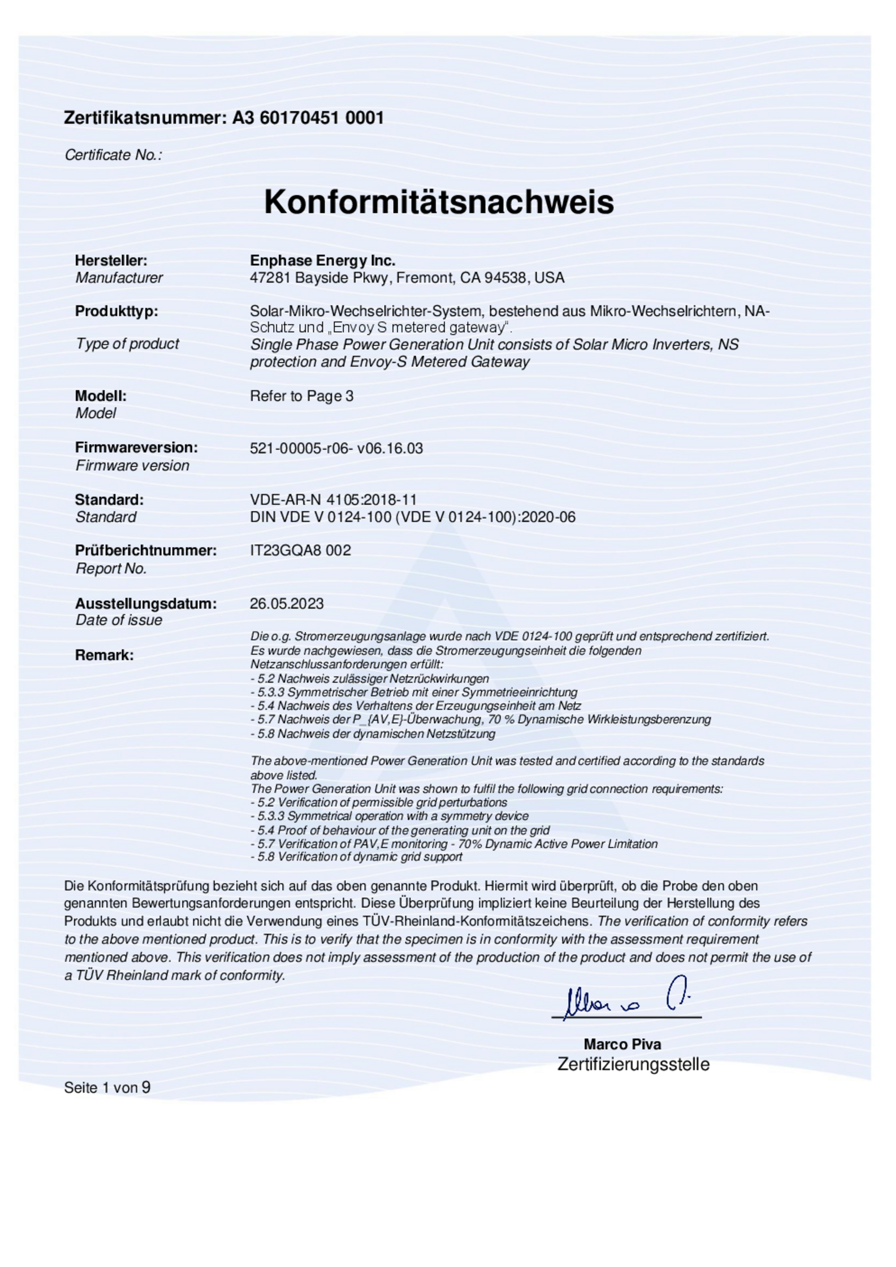 DOK_PRO_ENPH-Konformitaetsnachweis-E4-E5-E6-E7-VDEARN4105-EZE-05-2023_#SALL_#AQU_#V1.pdf