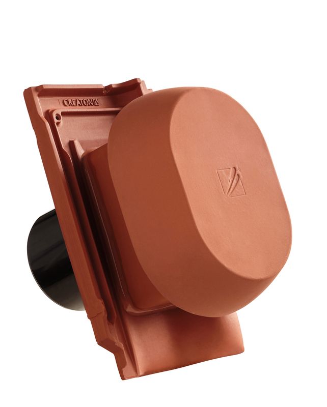 MZ3 KLASSIK SIGNUM keramischer Wrasenlüfter DN 160 mm inkl. Unterdachanschlussadapter