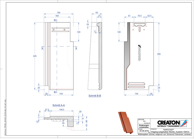 Produkt CAD-Datei KAPSTADT Ortgang rechts OGR-halb-120